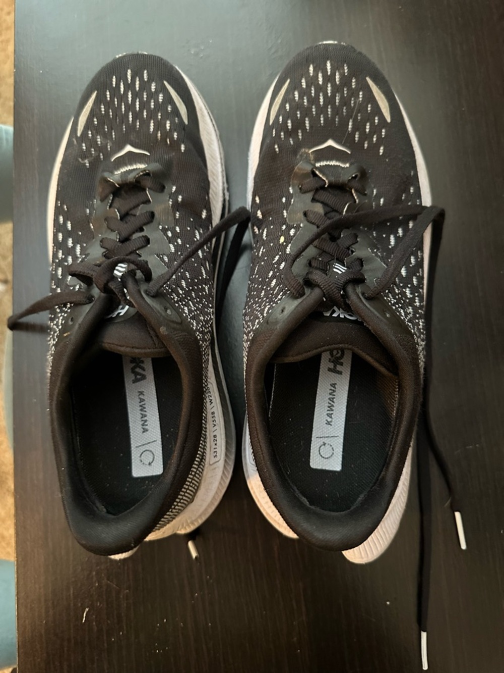 Black & White Running Sneakers